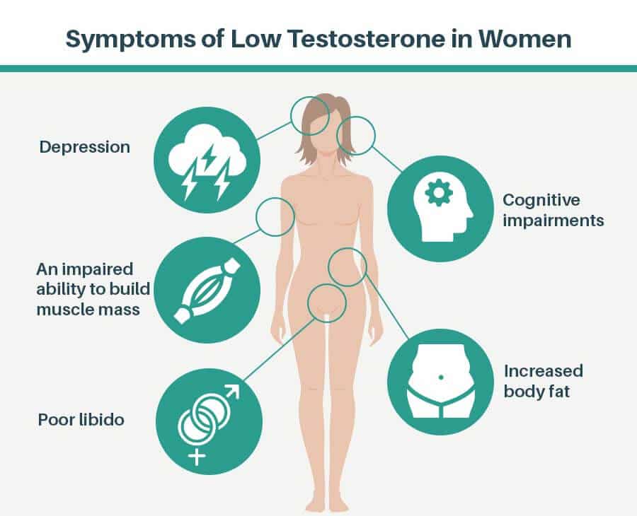 Low Testosterone: Causes, Risks, and Symptoms in female 