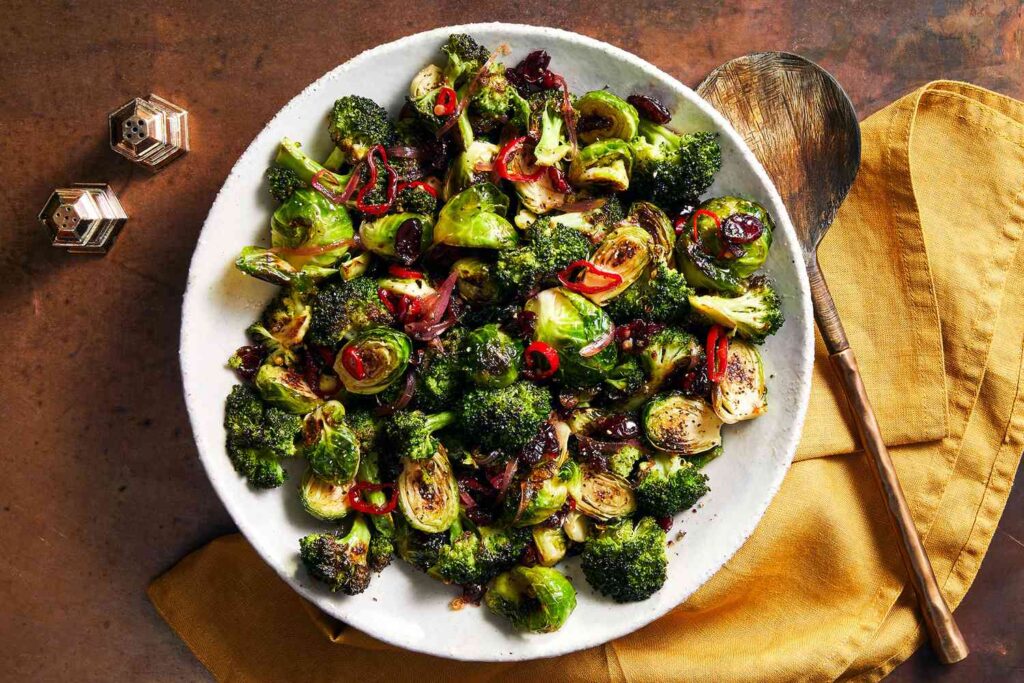 Broccoli and Brussels Sprouts