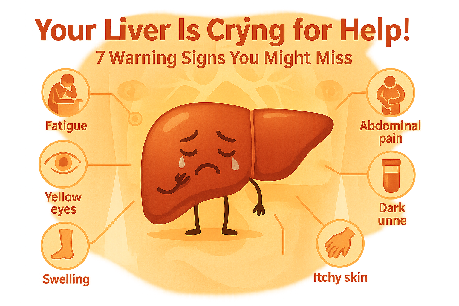 symptoms of liver damage