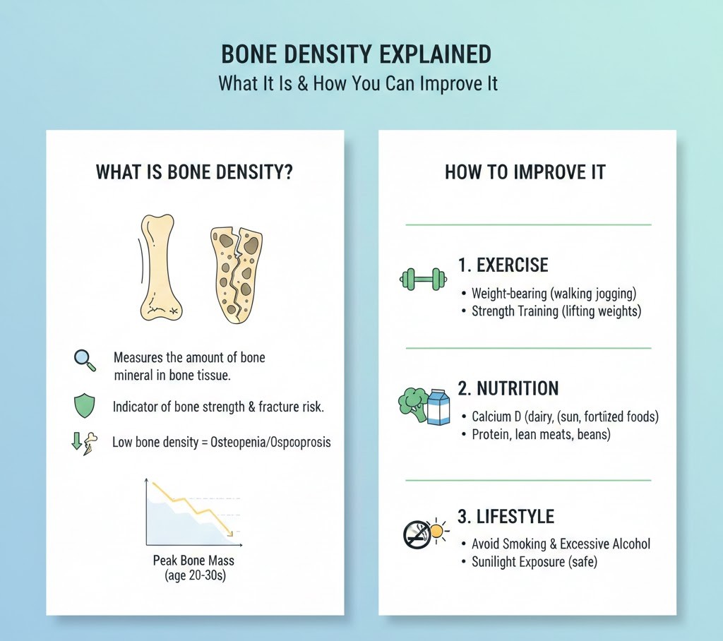 Bone Density Explained: What It Is & How You Can Improve It