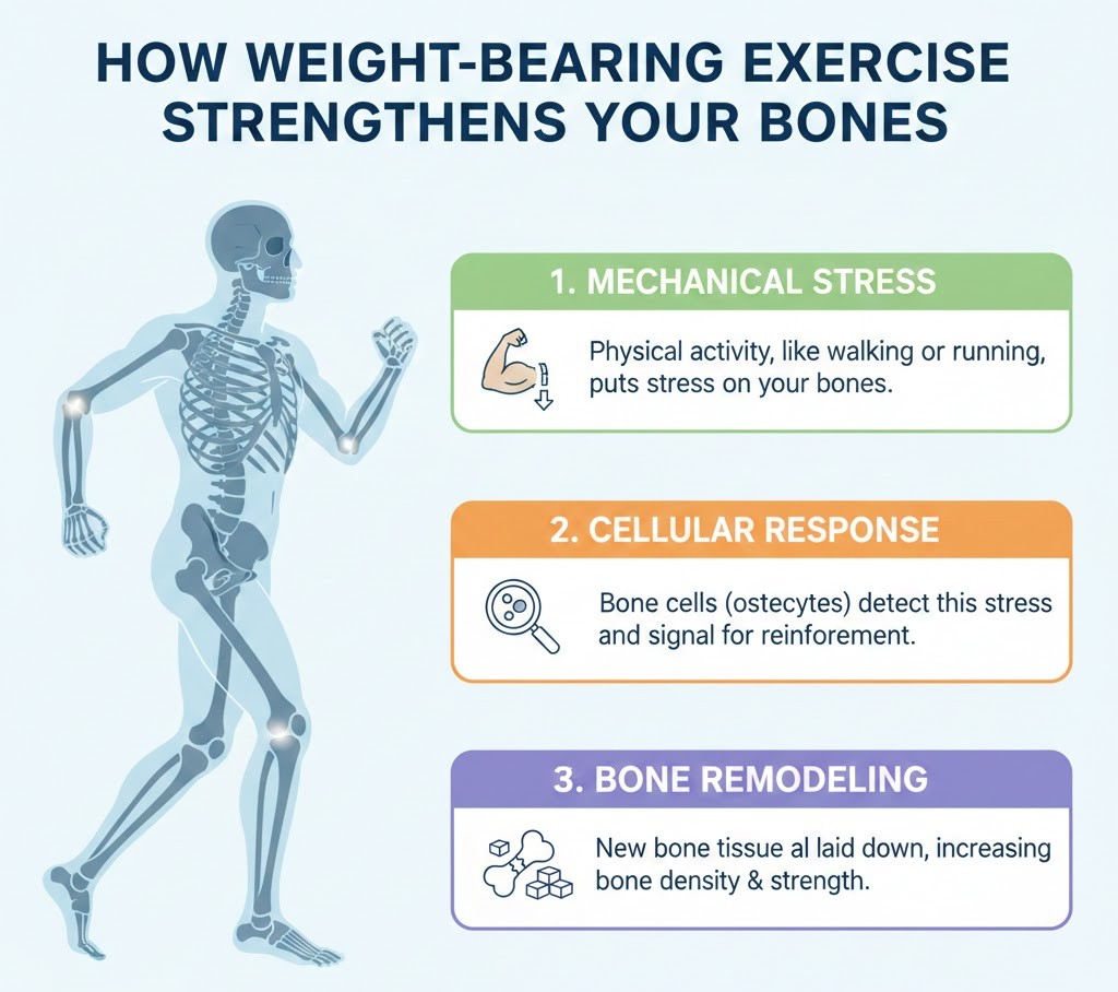 How Weight-Bearing Exercise Strengthens Your Bones