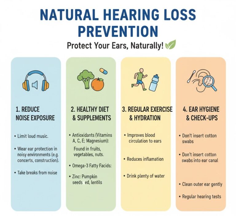 Natural Hearing Loss Prevention