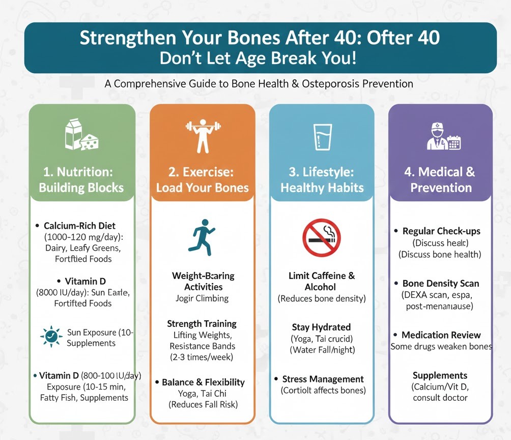 Strengthen Your Bones After 40: Don’t Let Age Break You