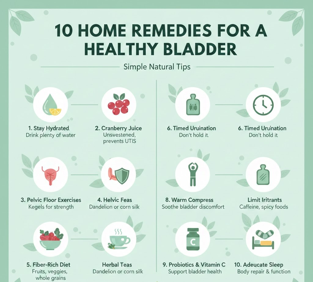 10 Home Remedies for Urinary tract Support: Simple Natural Tips