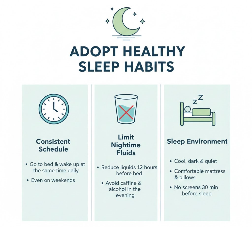 Adopt Healthy Sleep Habits 