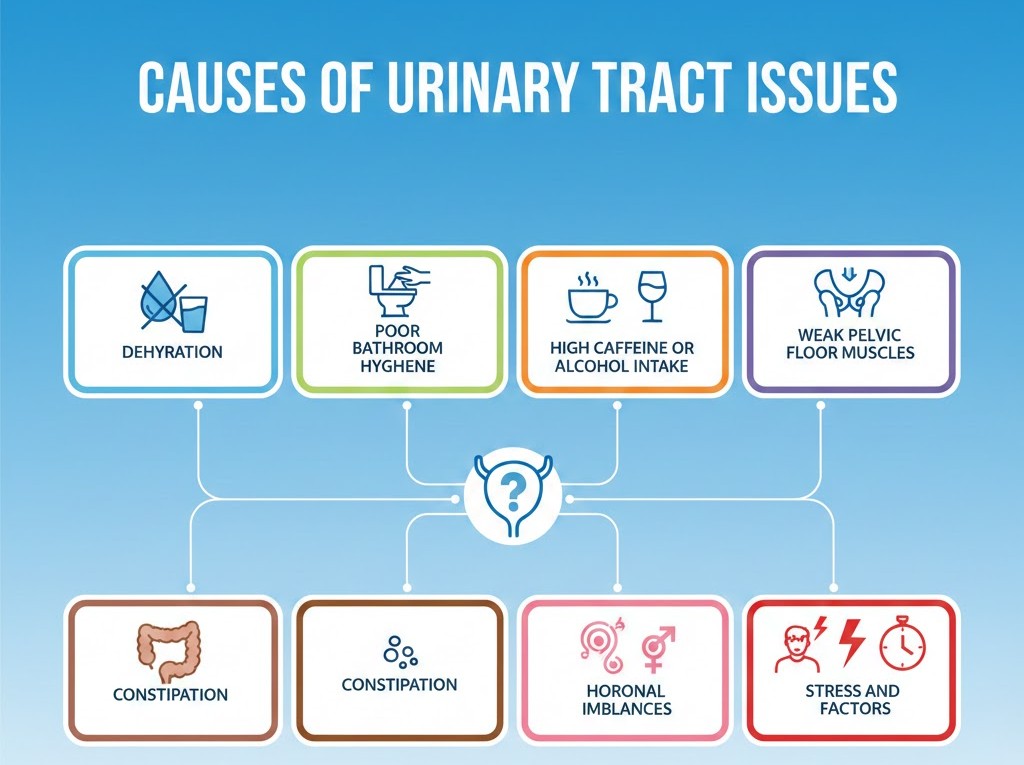 Causes of Urinary Tract Issues