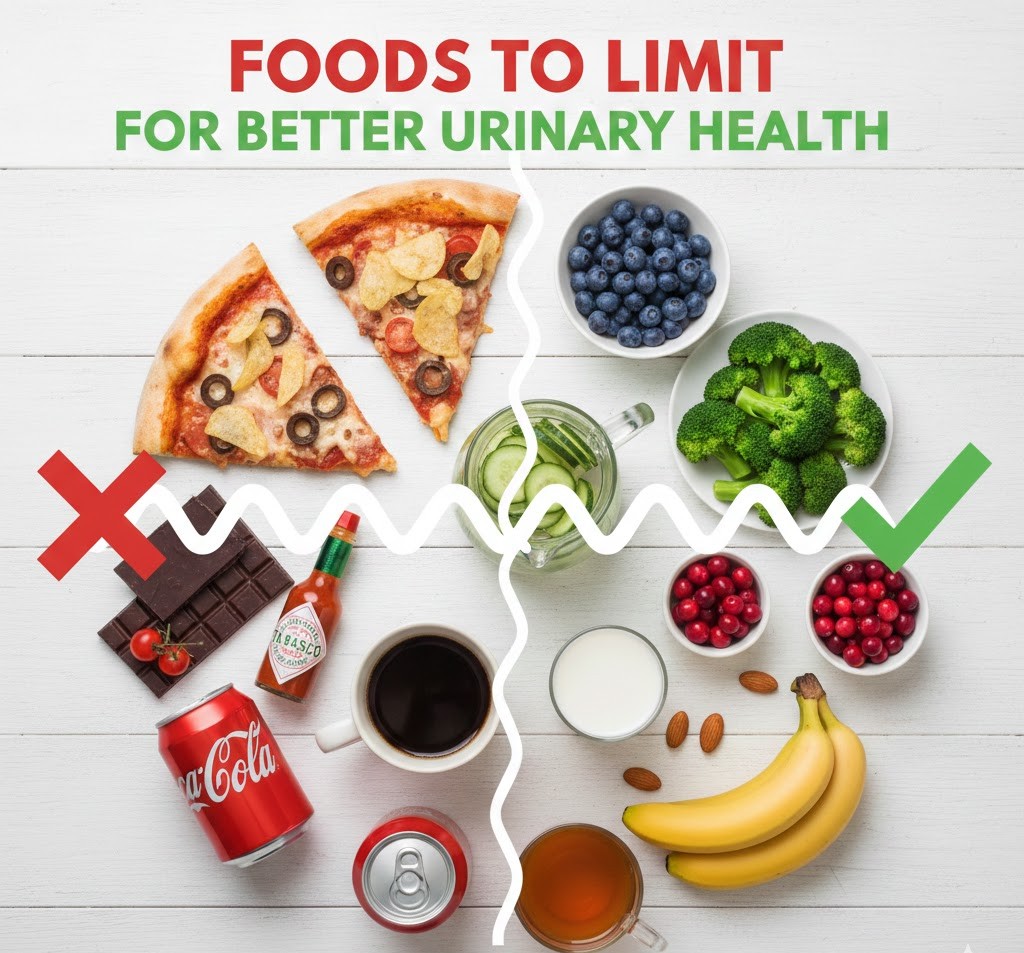 Foods to Limit for Better Urinary Health