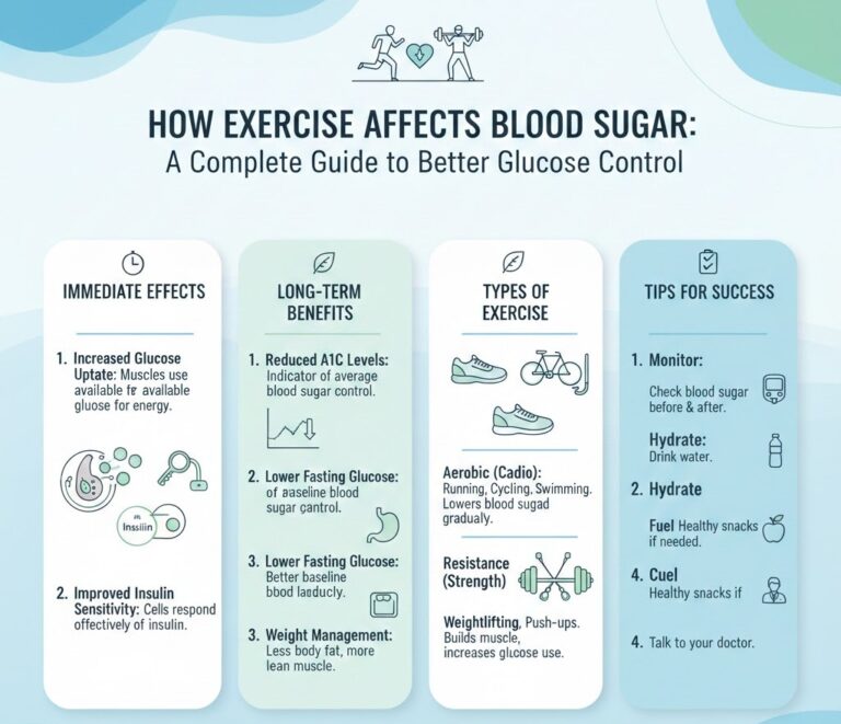 How Exercise Affects Blood Sugar A Complete Guide to Better Glucose Control