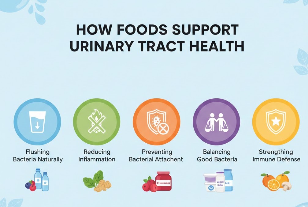 How Foods Support Urinary Tract Health