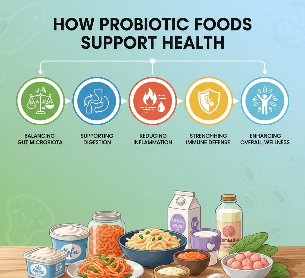 How Probiotic Foods Support Health