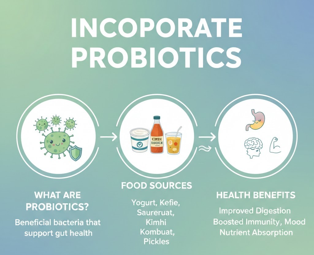Incorporate Probiotics