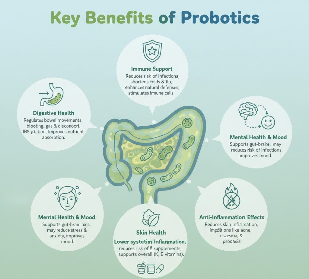 Key Benefits of Probiotics