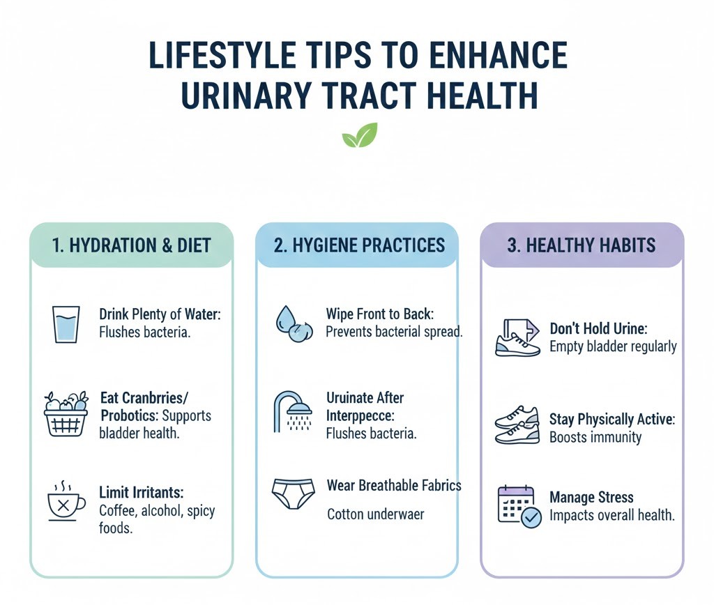 Lifestyle Tips to Enhance Urinary Tract Health