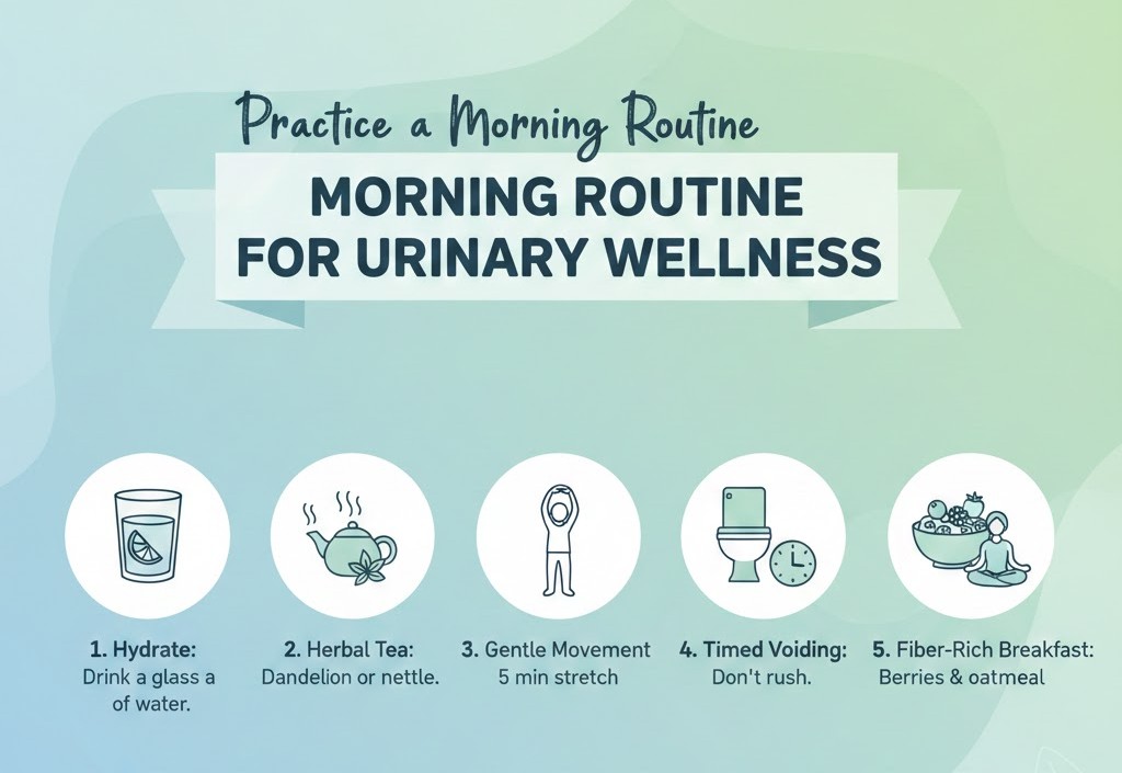 Practice a Morning Routine for Urinary Wellness