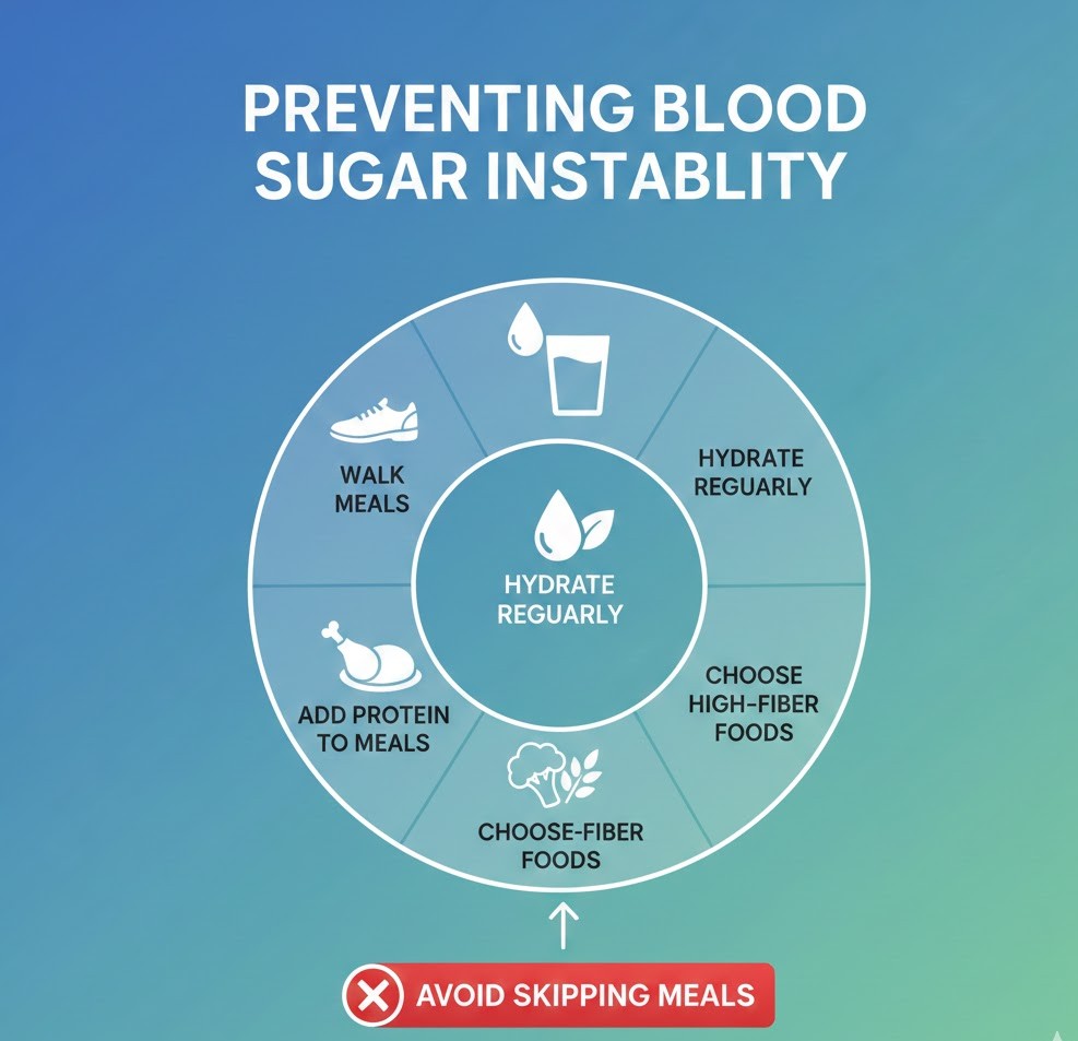 Preventing Blood Sugar Instability


