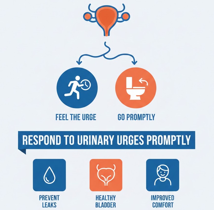 Respond to Urinary Urges Promptly