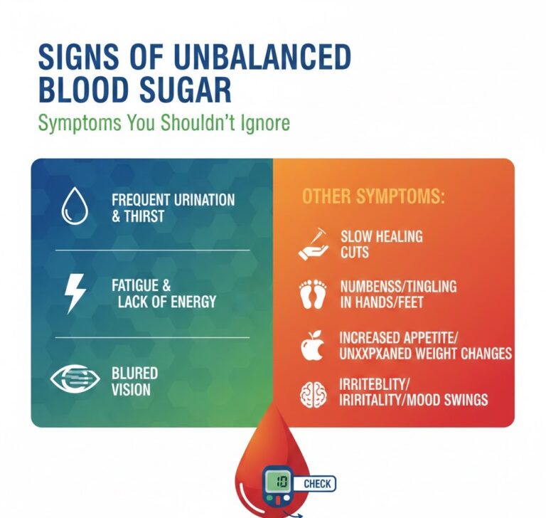 Signs of Unbalanced Blood Sugar Symptoms You Shouldn’t Ignore