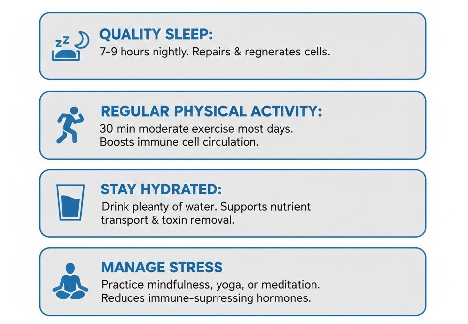 Strengthen Immunity and Manage Lifestyle Factors