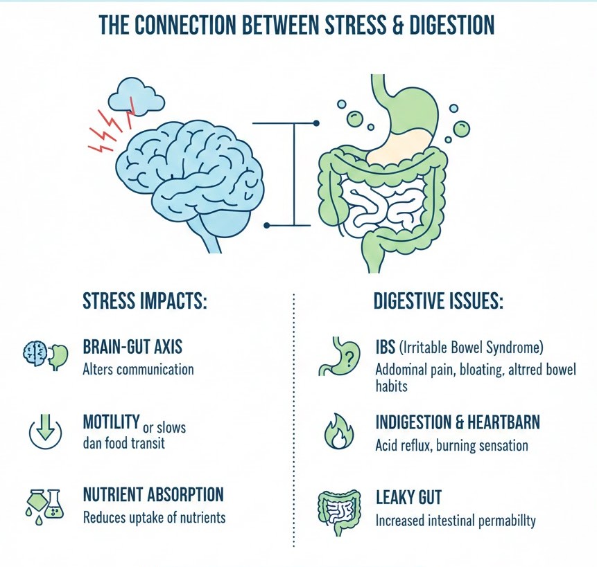 The Connection Between Stress and Digestion