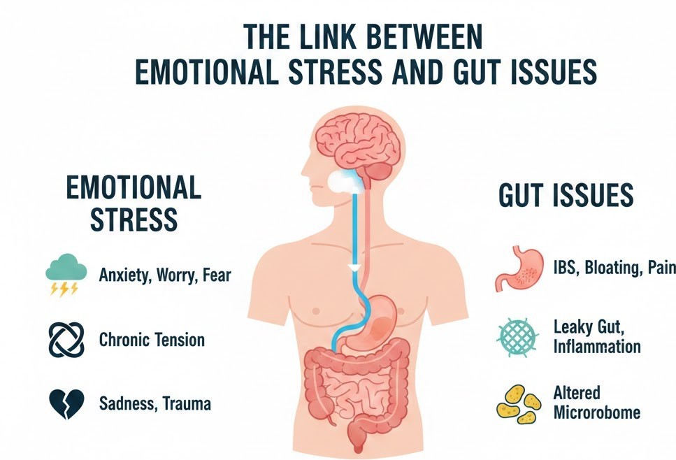 The Link Between Emotional Stress and Gut Issues