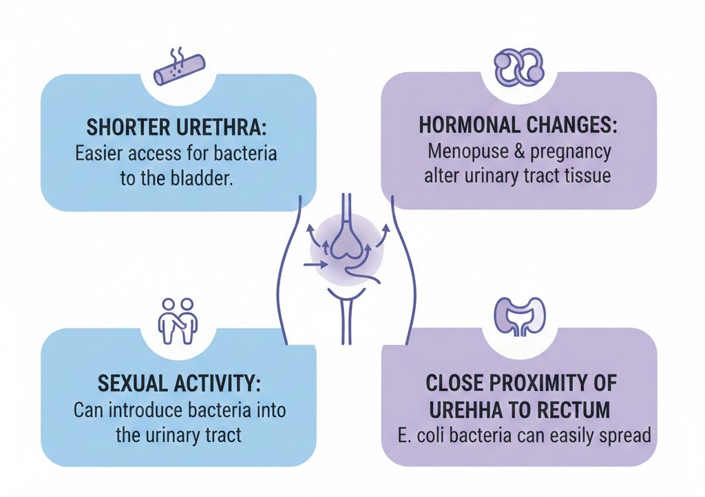 What Makes Women More Prone to Urinary Issues?